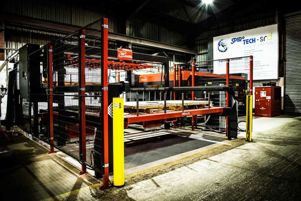Metal laser cutting service - Spirotech-SRD engineering workshop facilities