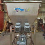 no-feed screw conveyor assemblies