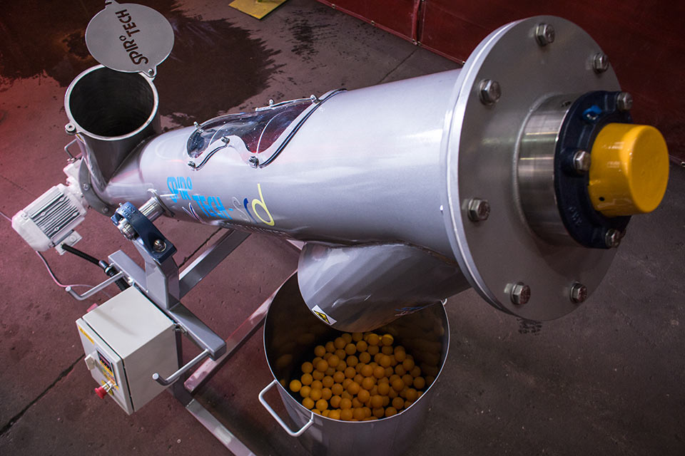 Canted flight screw conveyor - Spirotech-SRD Group
