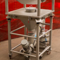 FIBC big bag discharger