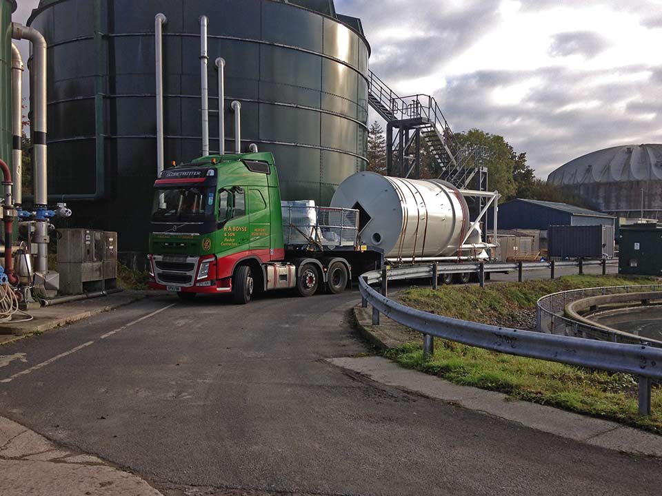 Lime storage and handling