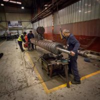Screw conveyors to be incorporated into a new biomass conversion project