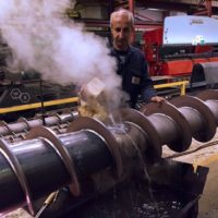 Screw conveyors to be incorporated into a new biomass conversion project