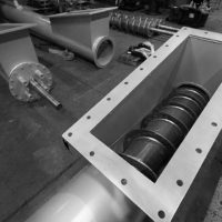 Screw conveyors to be incorporated into a new biomass conversion project
