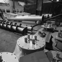 Screw conveyors to be incorporated into a new biomass conversion project
