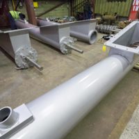 Screw conveyors to be incorporated into a new biomass conversion project