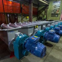 Screw conveyors to be incorporated into a new biomass conversion project
