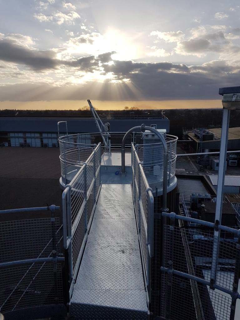 Stainless steel skirted silo - Spirotech-SRD