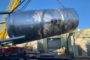 Large pressure vessel manufactured by Spirotech Group Ltd