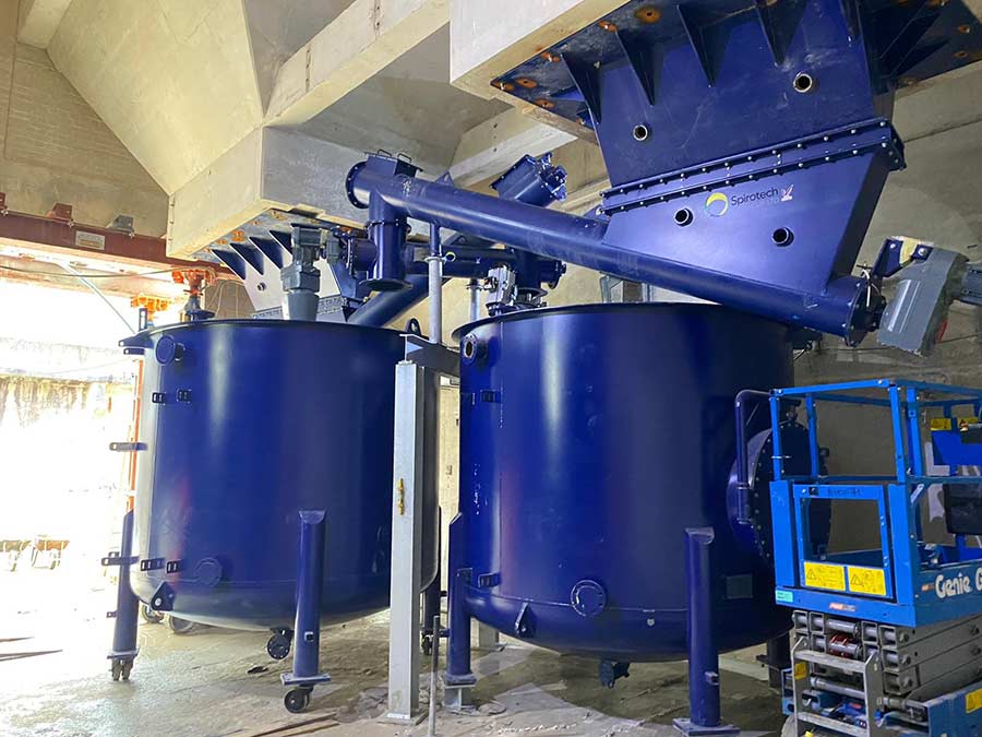 Replacing and renewing vessels for UK water treatment plant