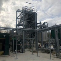Lime system - free-standing stair tower