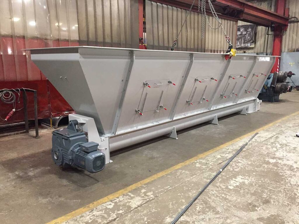 Hoppers and screw conveyors by Spirotech for Russian project 2021