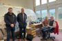 Spirotech’s Will Gadsby accompanying Chairman Tim Barke on a visit to the Centre.