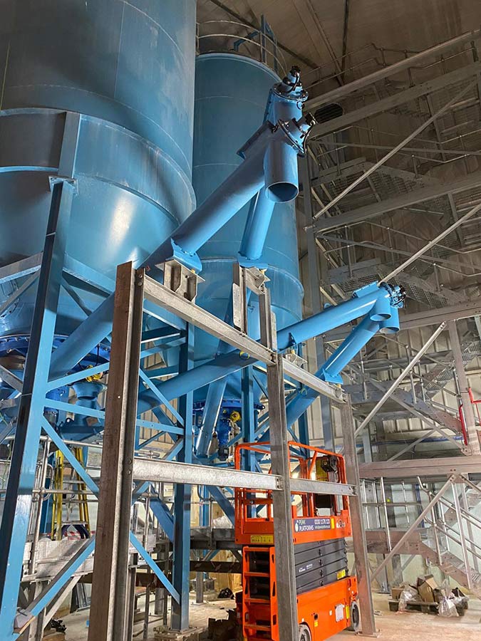 Lime plant upgrade for the Water Industry client