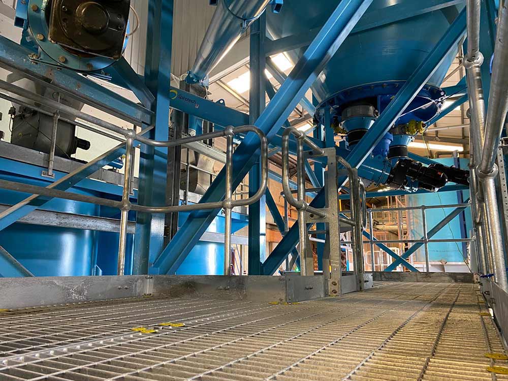Lime plant upgrade for the Water Industry client