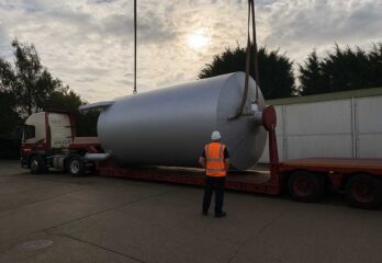 Large-scale mixing and holding tanks