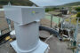 New silo filter unit which was bolted directly onto the existing old filter upstand to eliminate hot works on site.